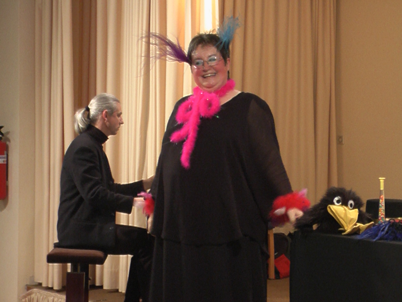 Barbara Metzdorf und der CanCan