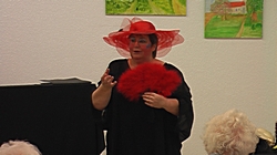 Barbara Metzdorf im Otto-Hue-Haus