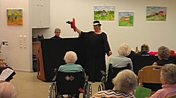 Barbara Metzdorf im Otto-Hue-Haus