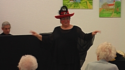 Barbara Metzdorf im Otto-Hue-Haus