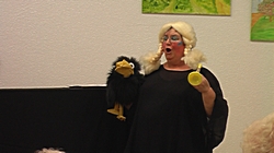 Barbara Metzdorf im Otto-Hue-Haus
