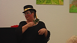 Barbara Metzdorf im Otto-Hue-Haus